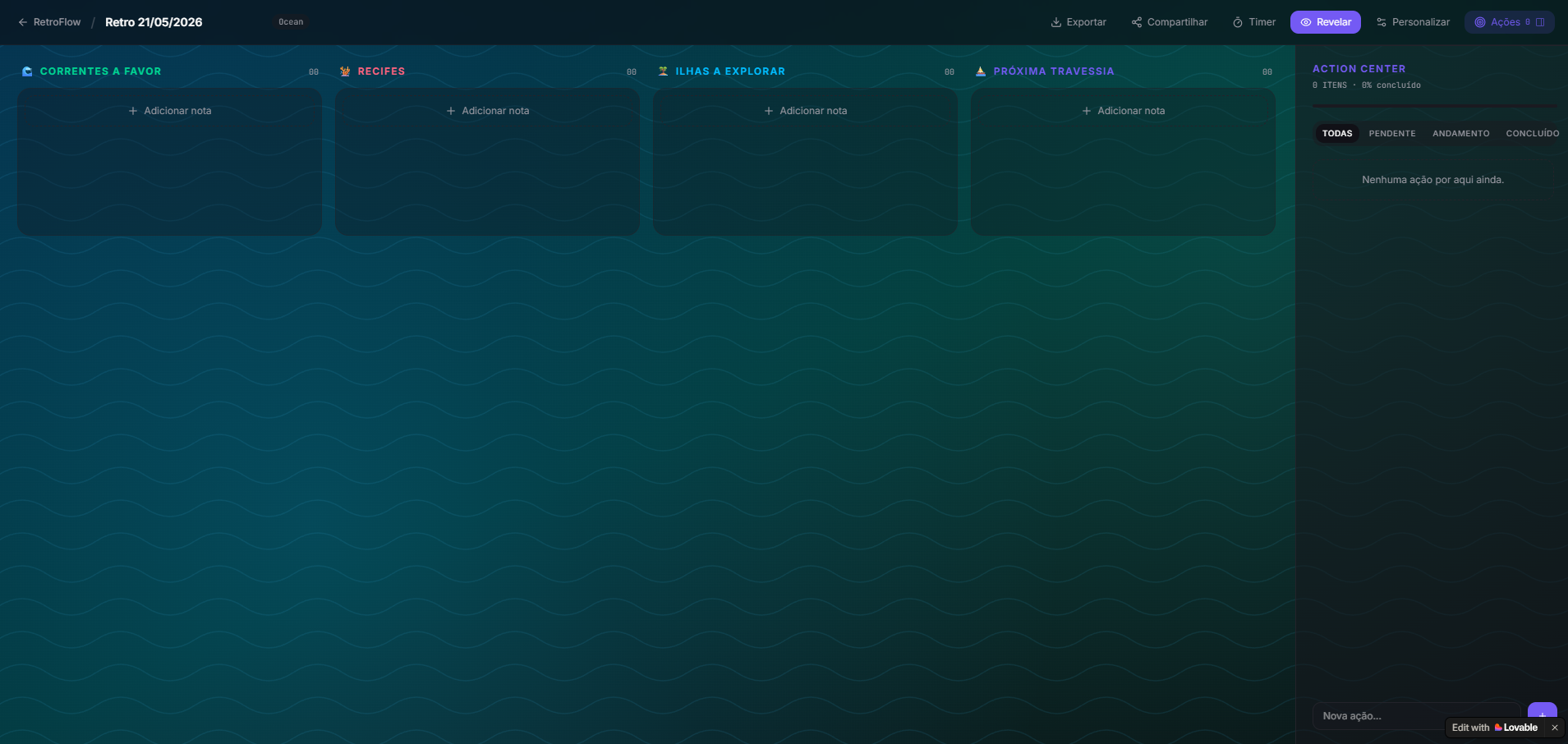 Preview do projeto RetroFlow